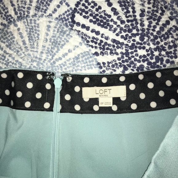 DONATING SOON ❗️Loft Flared Skirt Petite 0P - Picture 2 of 5